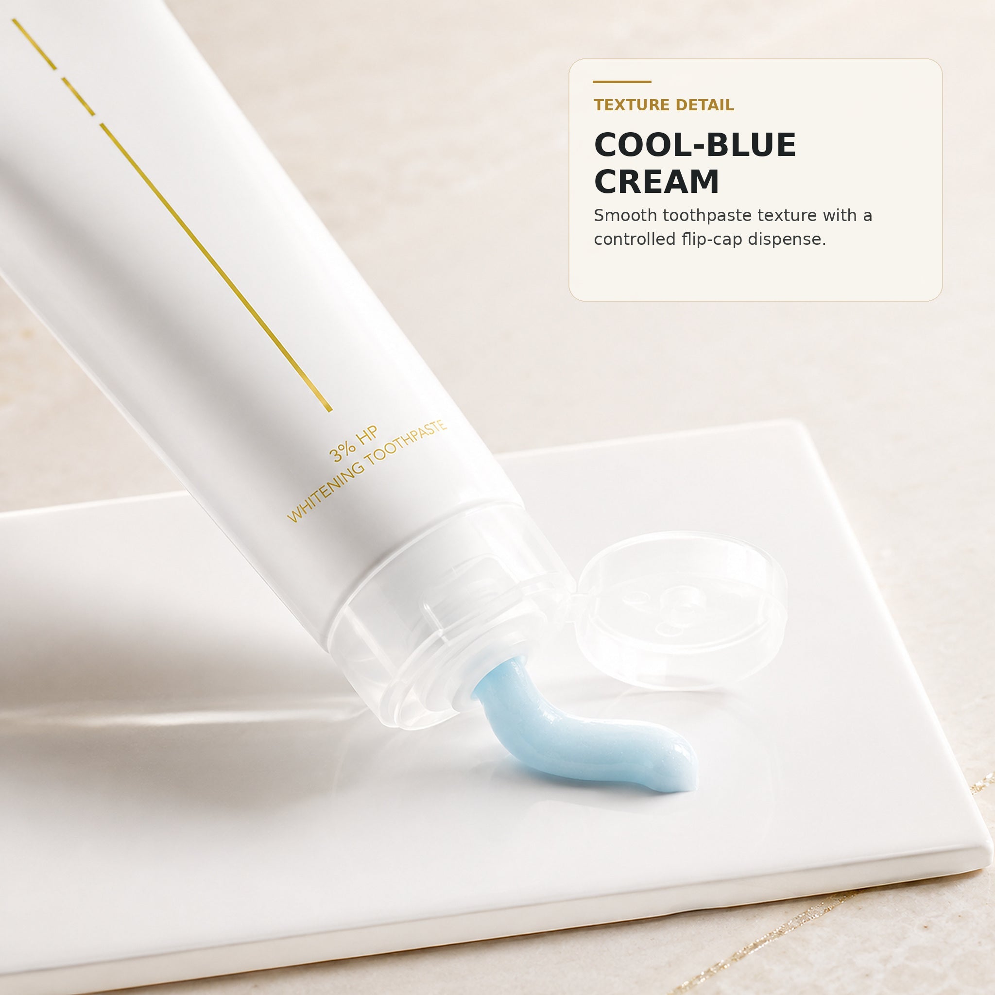 Premium 3% HP Whitening Toothpaste - Mint