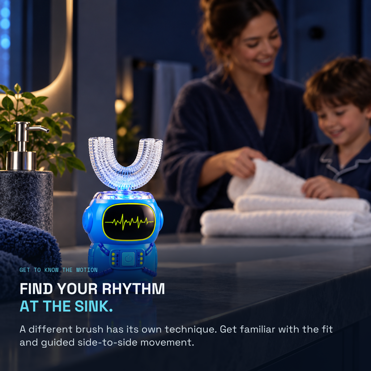 ARC™ — FIND YOUR RHYTHM AT THE SINK.