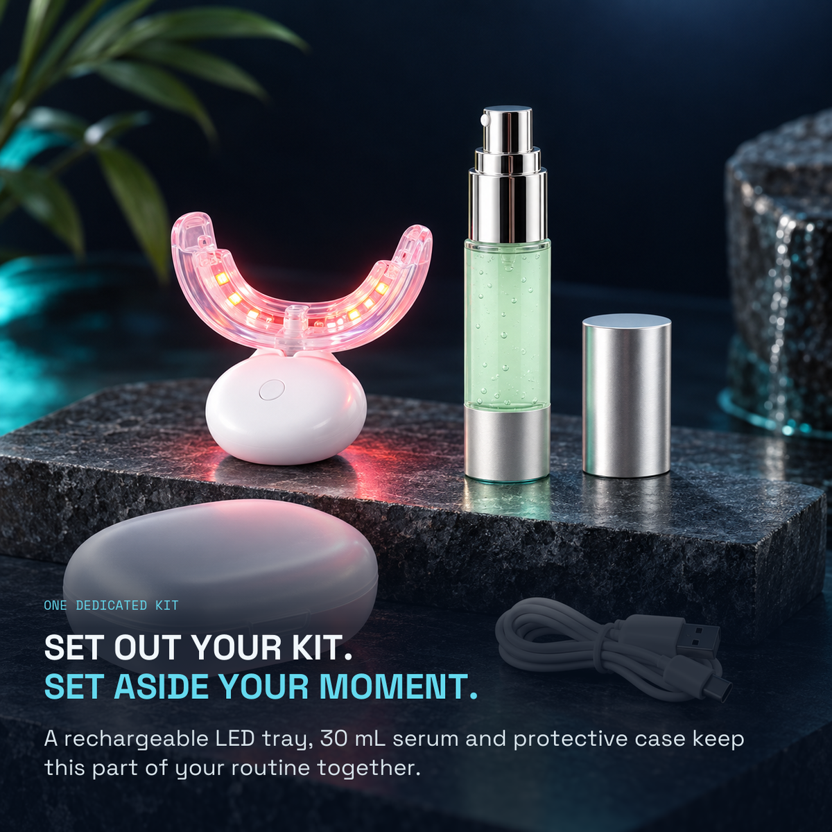 Gum-Rescue Kit — SET OUT YOUR KIT. SET ASIDE YOUR MOMENT.