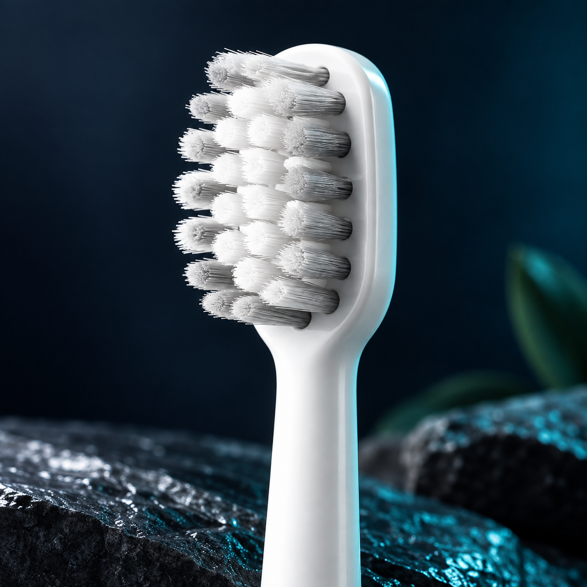 Close-up of Eco-Slim brush bristles